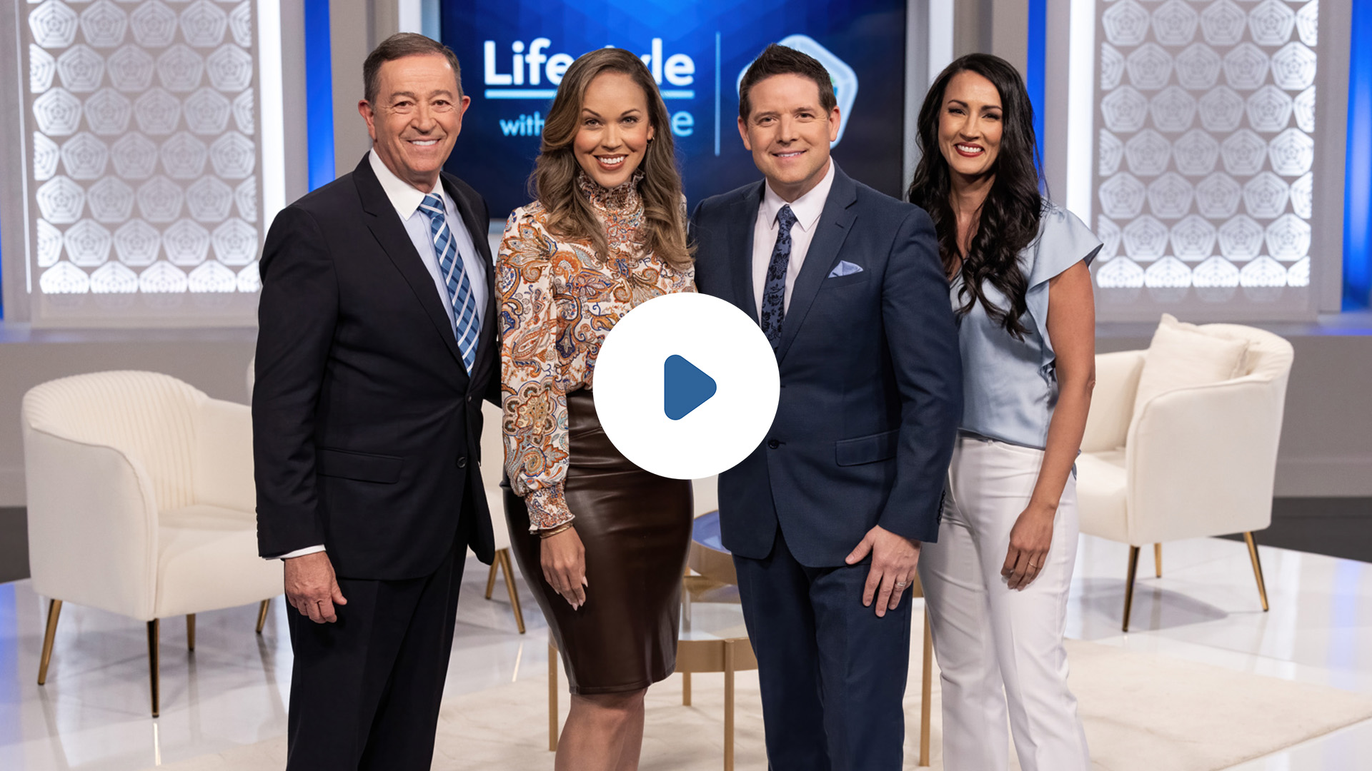 Picture of Lifestyle Magazine Hosts on set